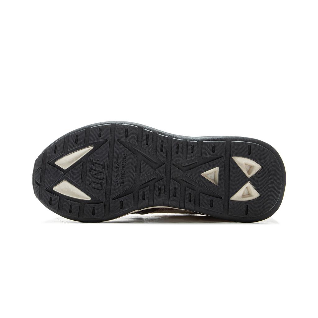 Li Ning 001 Original Aspiration V2 Antidérapantes, Résistantes à l'abrasion, Amorti Faible tige Chaussures Décontractées Femme Beige Umber AGCV010-1