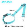 2 In 1 Pet Car Seat Belt Durable Nylon Dog Leash Backseat Dog Harness Lead Clip Safety Lever Traction Dog Collars Accessoires