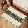 Modern Simple Flower Diatom Mud Floor Mat Bathroom Absorbent Floor Mat Household Toilet Non-Slip And Dirt-Resistant Easy To Take Care Of Floor Mat