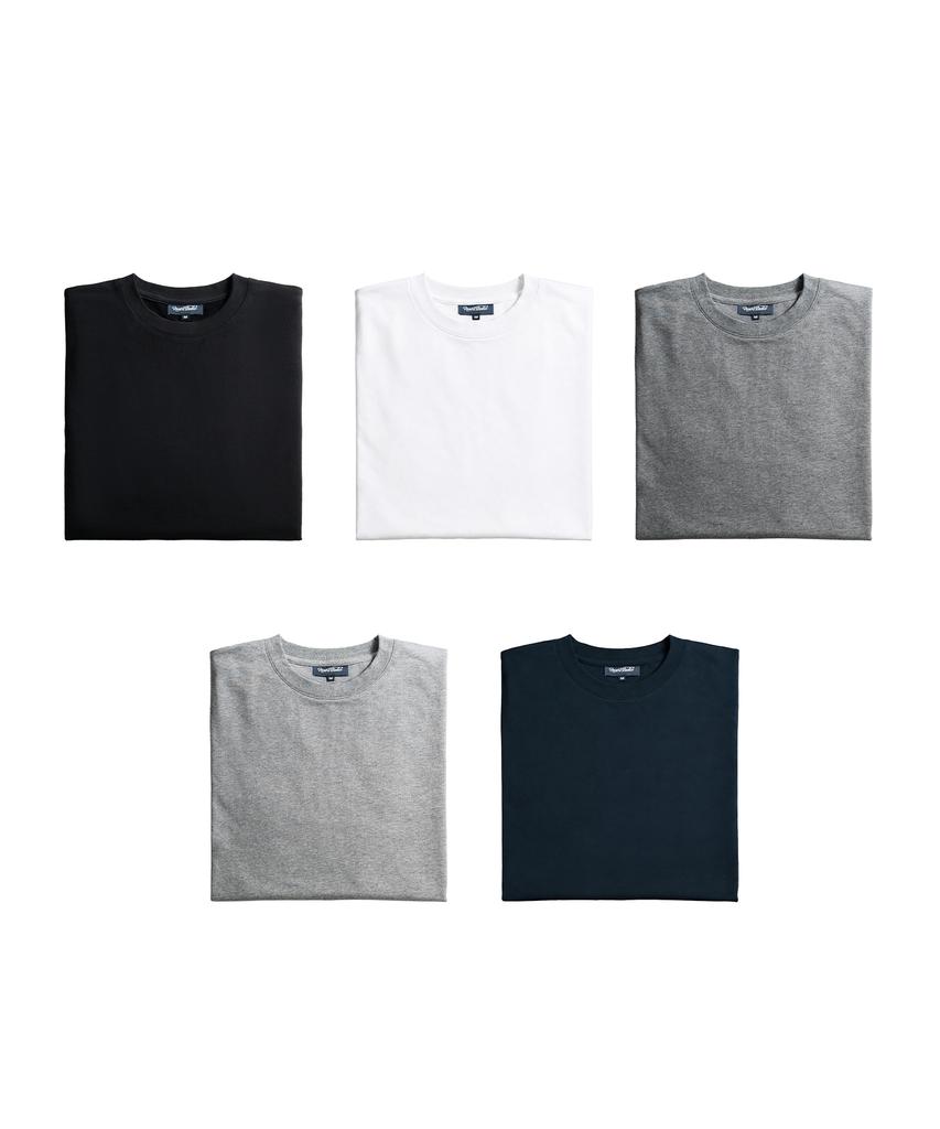 Nuateuseutyudio Frame Muscle Fit Short Sleeve T-Shirt_5Colors
