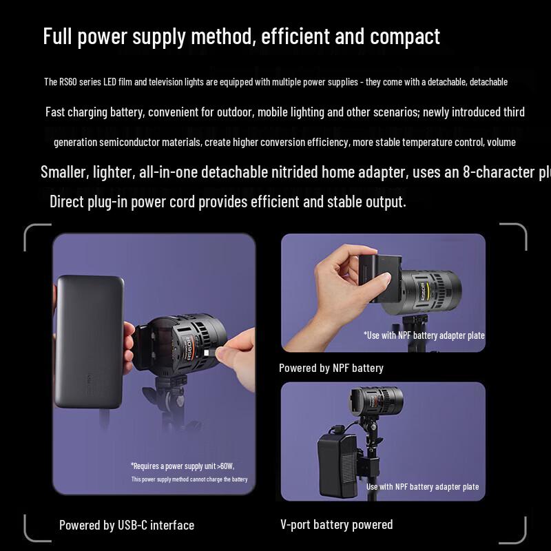 Godox Nori RS60R RGB COB Video Light