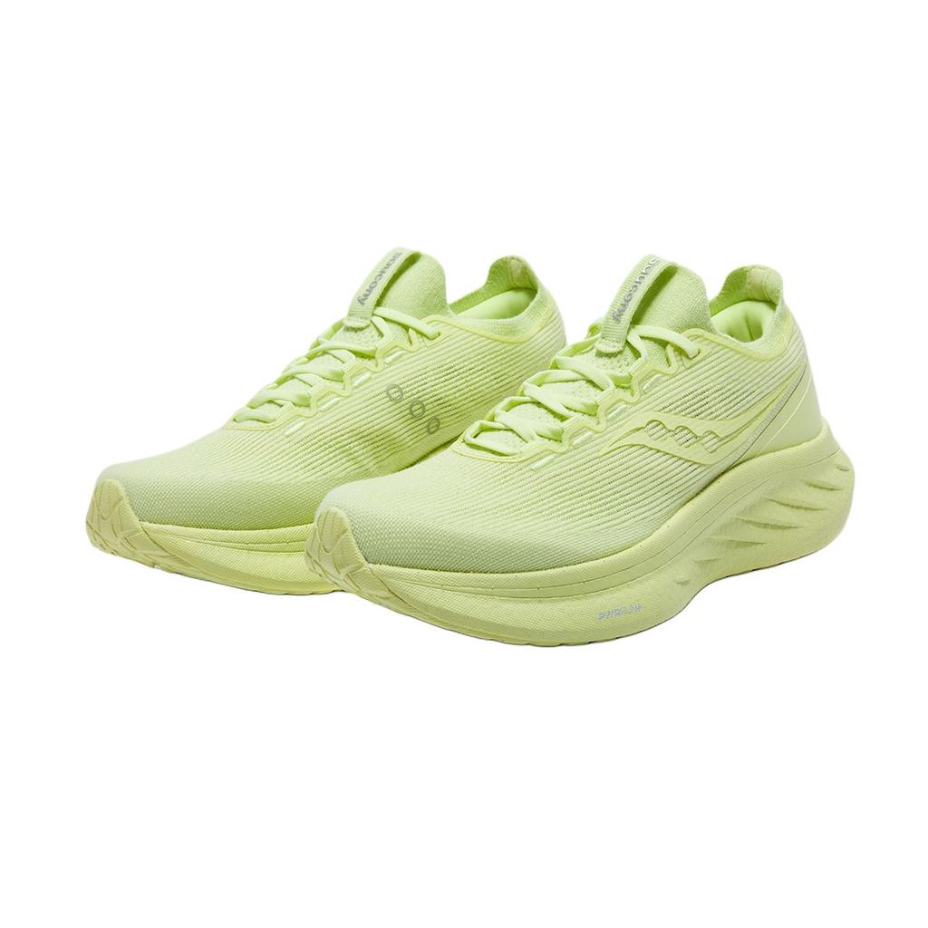 Saucony Ride For Her Series Comfortable Soft Lively Fashionable Breathable Training Running Shoes Women sneaker Yellow Green S18311-2