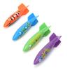 4Pcs PVC Children Diving Toys Kid Swim Kid Playing for Swimming Pool TrainingFour Color Combination