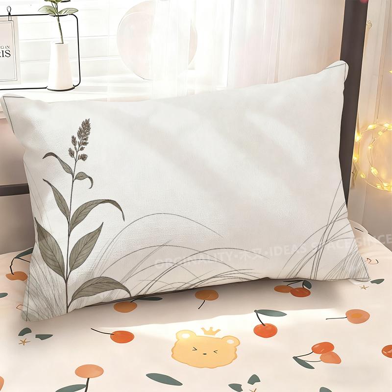 Minimalist Nature Pattern Pillowcase Suitable For Sofa Bedroom Car Pillow Cover Cushion Rectangular Back Cushion