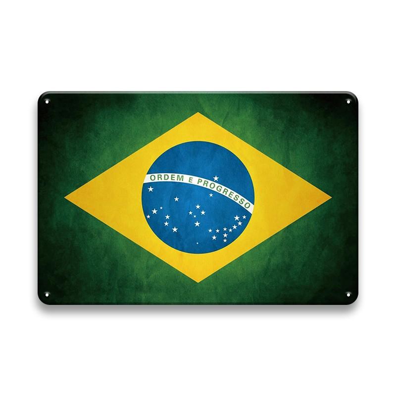 INEED Decor Land Vlag Vintage Posters Plaquette Metalen Bord Muur Kunst Decoratie Tin Bord Bar Pub Woonkamer Thuis Ijzer schilderen