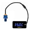 Motorcycle Touch Screen Waterproof Multifunction Meter ( Temperature/Voltage/Clock Switchable) Motorcycle Digital