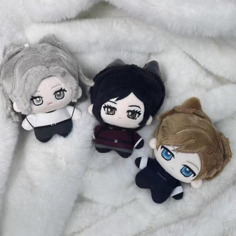 10Cm Resident Evil Leon Grace Plush Doll Game Character Ada Kennedy Cosplay Cotton Doll Cute Stuffed Toy Pendant Fans Gift