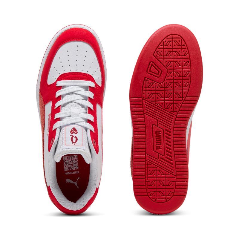 Puma Caven 2.0 Comfortable Versatile Low-Top Sneakers Women Sneakers White Red 401608-02