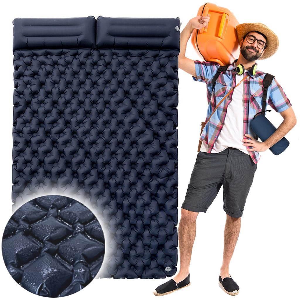 Double Mattress, Mat, Inflatable, Foldable, Tourist, for Holidays