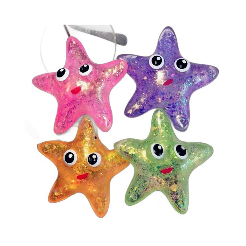 New Model Sea Star Stress Relieving Tool: Toy Maltose Pinch Music, Slow Rebound Stress Relieving,