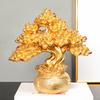 Chinese Money Tree Statue Figurine Ornament for Living Room Tabletop Store