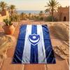 Asciugamano da Spiaggia Morbido Asciugatura Rapida Tema Portsmouth FC?Asciugamano Asciutto Per Vacanze Estive Al Mare Nuoto