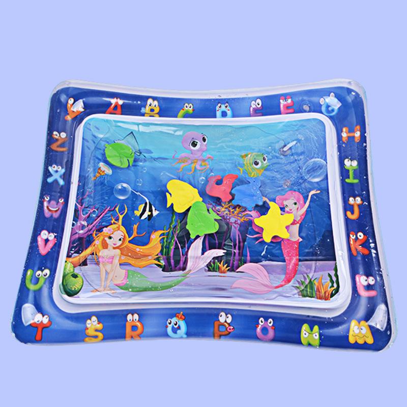 "Safe Inflatable Baby Water Play Mat Cushion"
