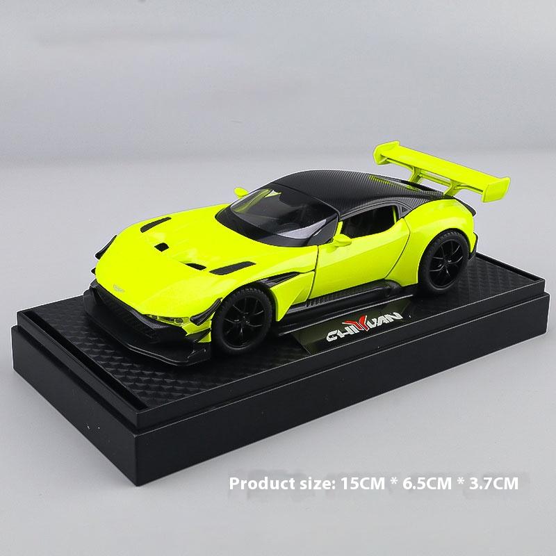 

1: 32 Martin Vulcan Car Model Ornaments, Simulated Alloy Car Model Sports Car Children s Toy Car Boy Collection Gifts