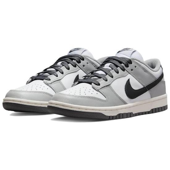 Nike Dunk Low Light Smoke Grey Damen Sneaker Weiß Schwarz DD1503-117