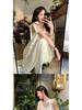 French Lace-Up High-End Camisole Dress - Women's 2026 Summer Forest Beach Style