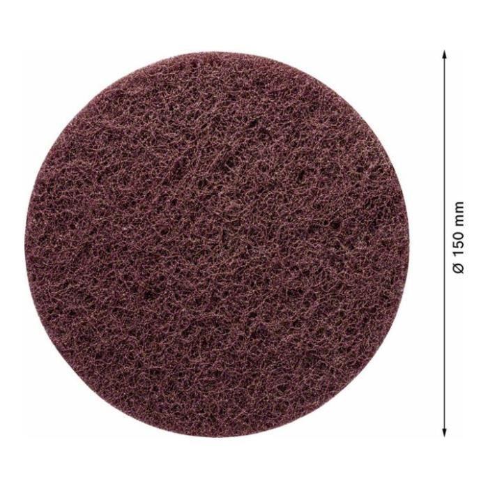 Bosch Expert N880 disque en polaire pour ponceuse orbitale aléatoire, 150 mm, moyen A