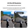 HD Professional Sports Thumb Camera for Motorcycles, Dash Cam, Vlogging, and Fishing