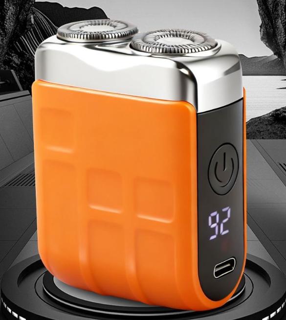 New Men's Fully Automatic Electric Shaver with Rechargeable Cordless Design, Water-Washable Smart Razor Head