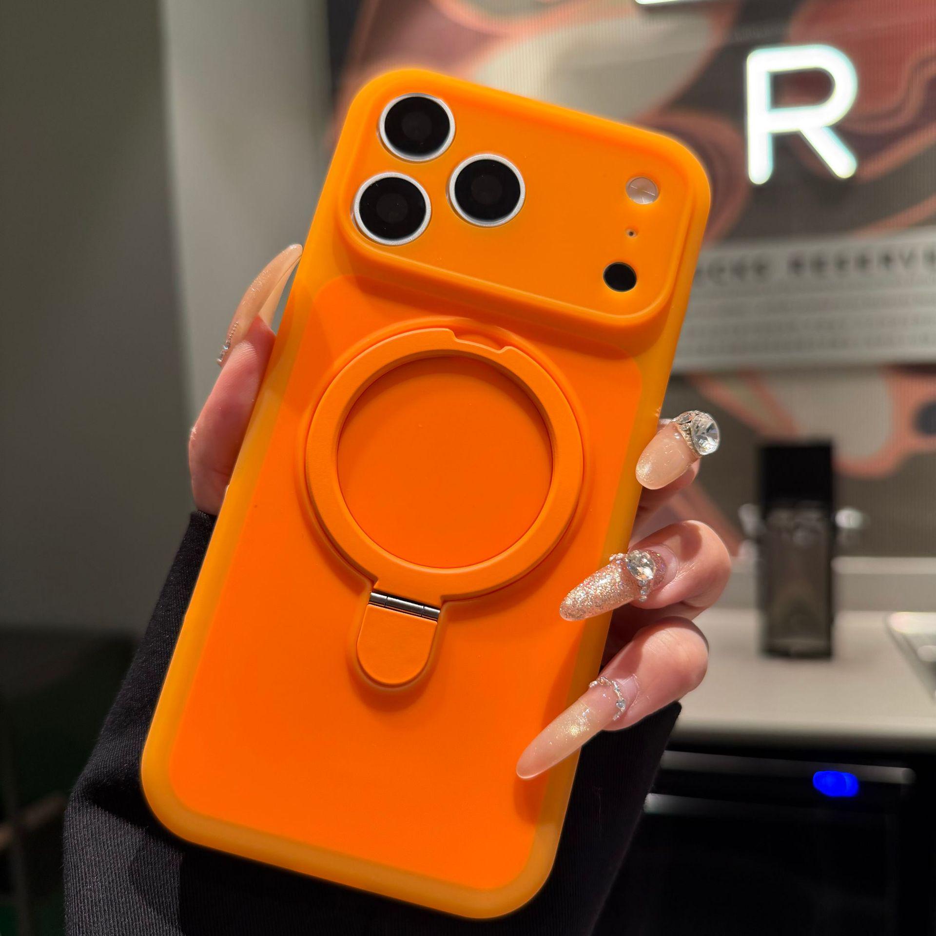 

Ice Cream Liquid Silicone Magnetic Phone Case for iPhone 17 Pro Max, Drop-Proof, Compatible with Apple 15/16. 15