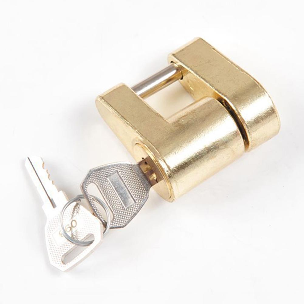 Anti-theft Trailer Hitch Lock Hitch Security Protector 1/4 Inch for RV Truck Construction Vehicle Camper Parts