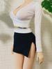 Action Figure OL Style Office Lady Secretary Sexy Skirt and Belt and Head Not [TOYBARJAPAN] 1/6 Accessories/Girls Shirt, (Body Included)