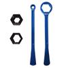Aluminum Tire Lever Wrench Tool Set Motorcycle Tire Change Kit Motorbike Tyre Repair Tool Tire Removal Installation Tool