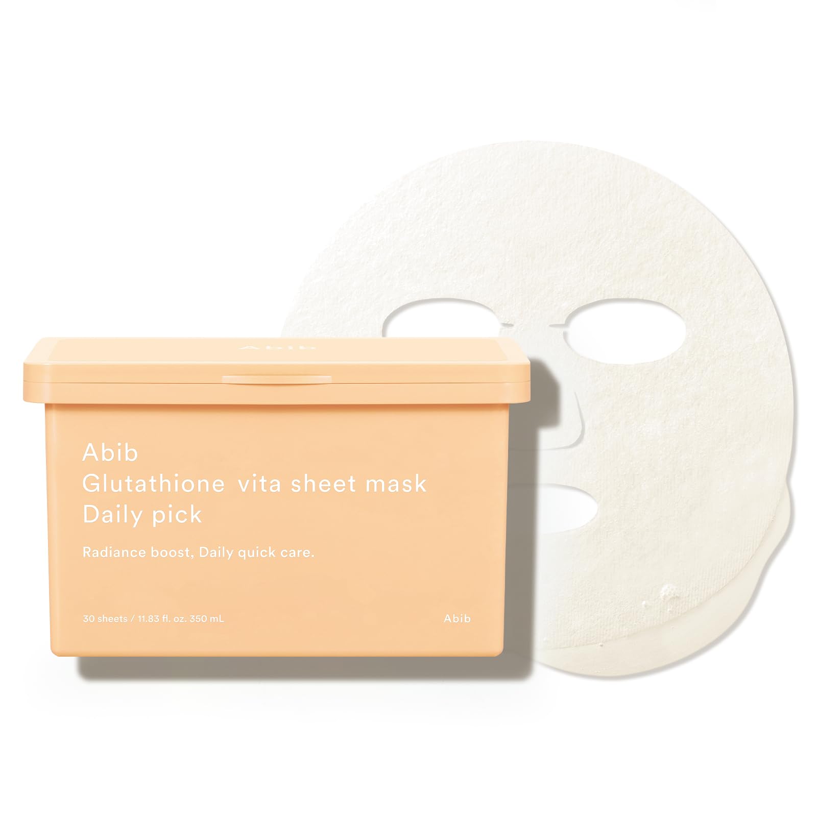 Abib Glutathione vita sheet mask daily pick 30 sheets/350ml