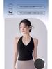 Cross-border Sexy Yoga Vest-Style Fitness Bra: Professional Pilates Summer Sportswear