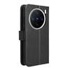 For Vivo X200 5G Case PU Leather Diamond Texture Wallet Phone Cover