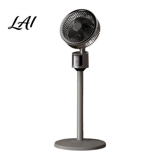 Office Floor Fan Mini Fan Portable USB Air Circulation for Home Office серый