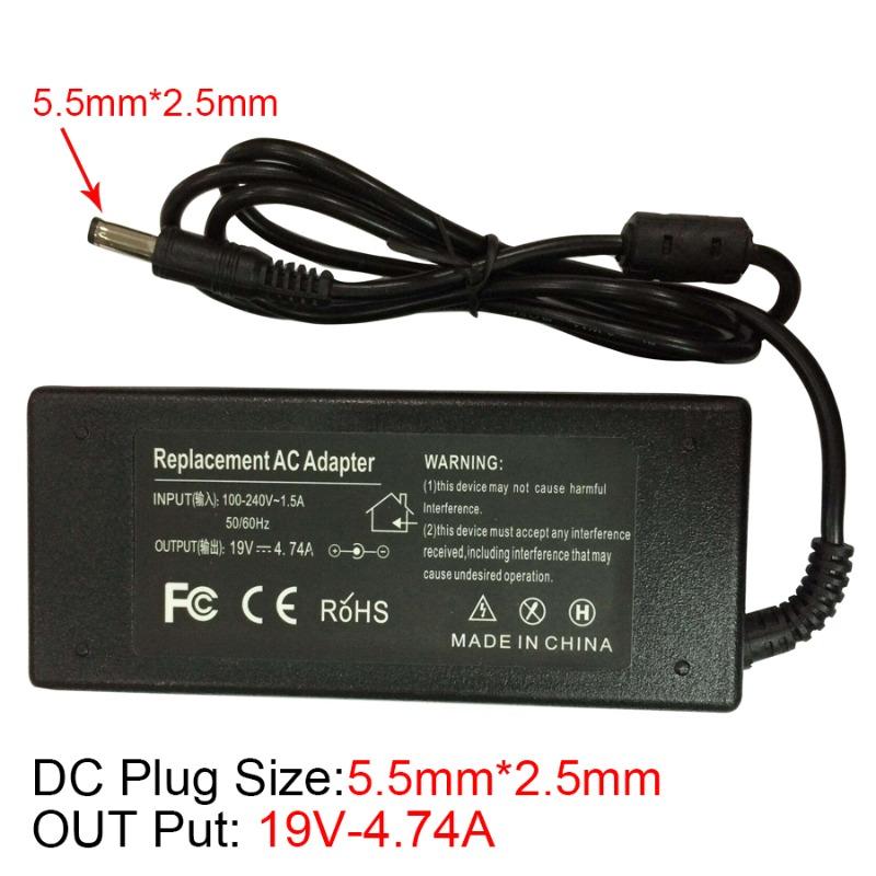 19V DC Power Supply Adapter 3.42A 4.74A Universal AC To DC Charger Lighting Transformer Adapter For LED Light Strip Laptop EU US