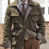 Heren Retro Safari Jas - 2079 Ame Kaji Casual Jachtstijl