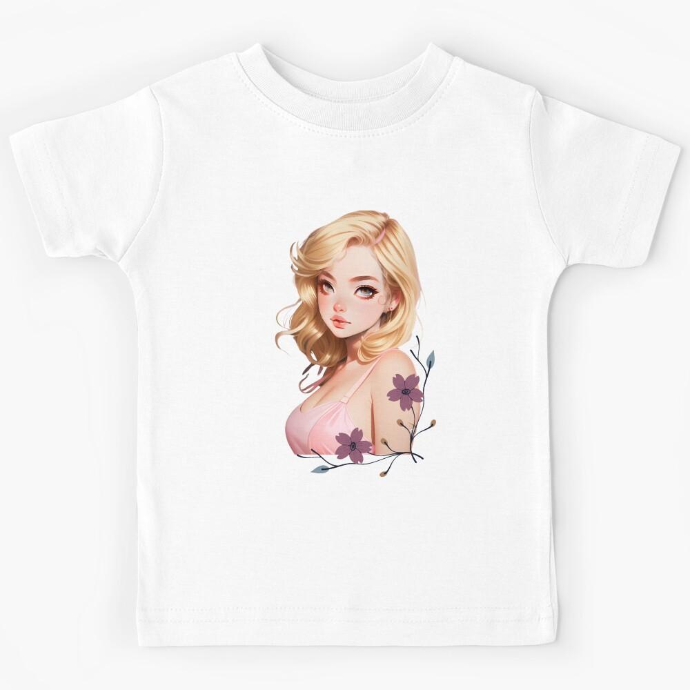 BlackPink Jennie Barbie ver Kids T-Shirt 120