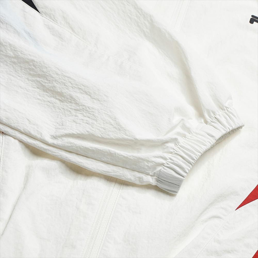 FILA Original Simple Fashion Personality Trend Classic Retro Sports Casual Versatile Loose Hooded Woven Jacket Women jackets F11W629706FWT