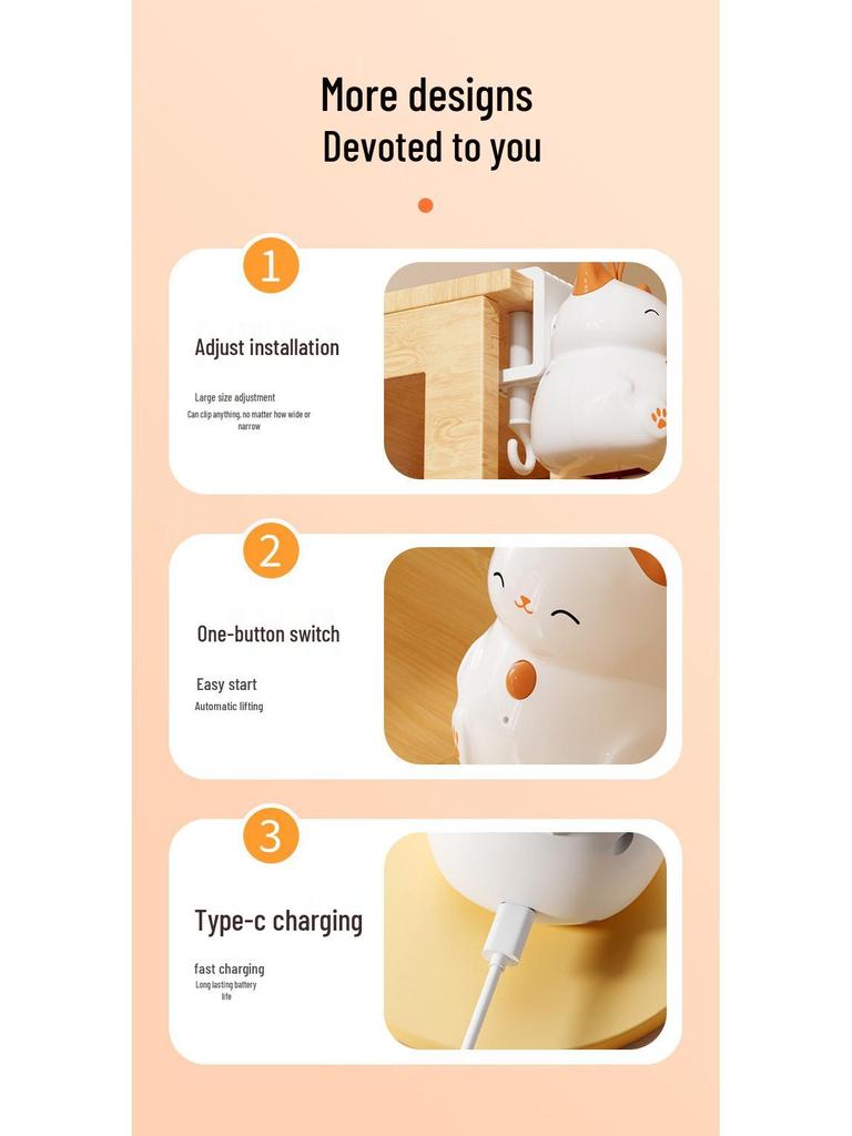 Electric Lucky Cat Automatic Lifting Teaser Ball - Relieve Your Cat’s Boredom