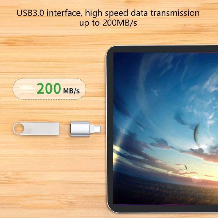 Type C Male To USB 3.0 Female Adapter USB C Male To USB A 3.0 Female Convertor Portable Type C Adapter Easy To Use
