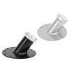 45 Degree Fuel Cell Filler Neck with 12 Bolt Steel Base Aluminum Cap 1.5in Inner Diameter
