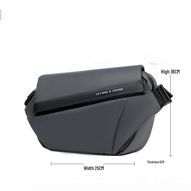 

Hufeng Men s Functional Crossbody Bag