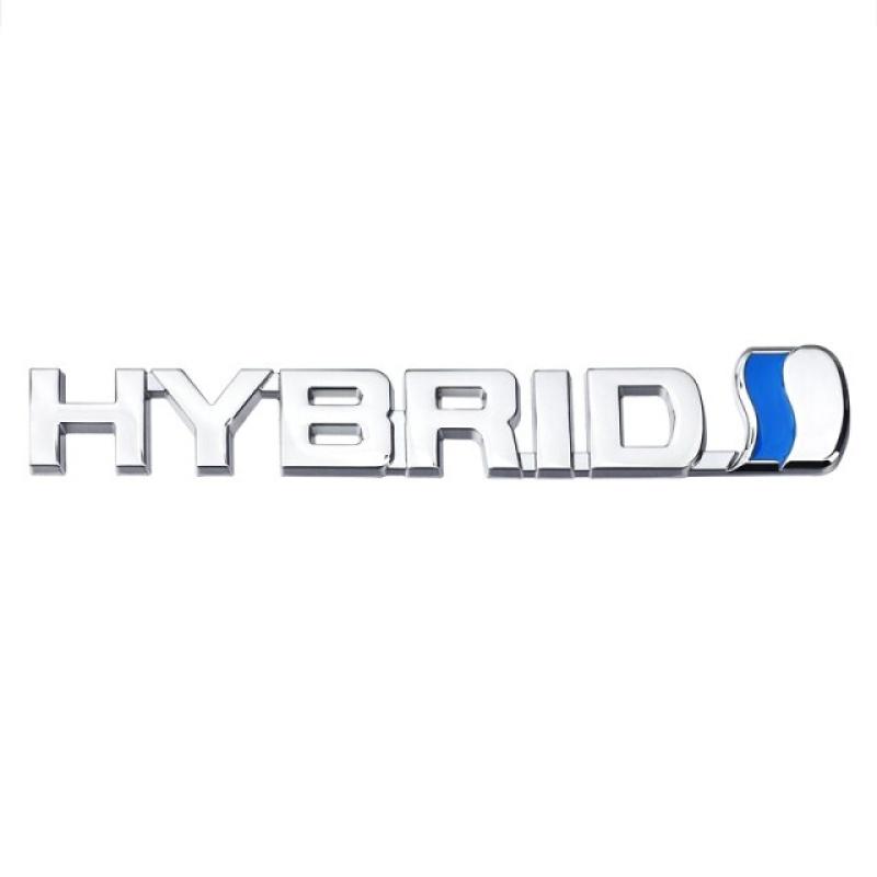 1ks Hybridní 3D kovové samolepky Odznak karoserie Odznak zavazadlového prostoru pro To-yo/ta Chr Auris Camry Corolla Vios Levin YARiS L Příslušenství