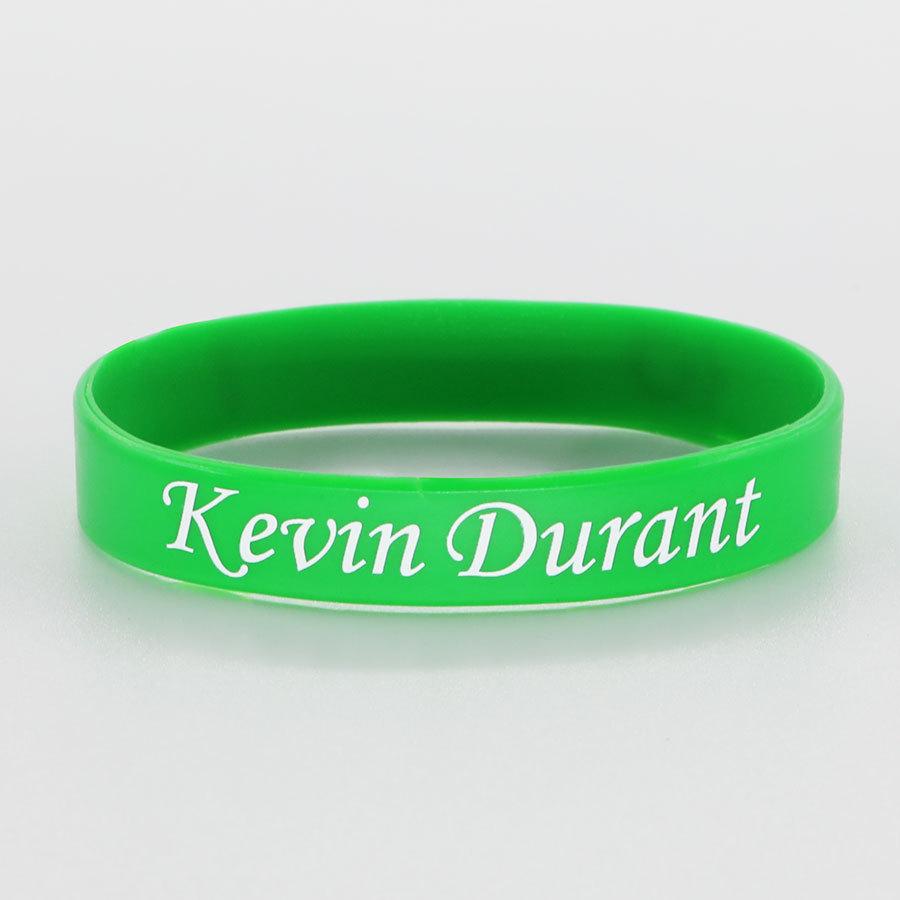 Luminous NBA Basketball Star Signed Silicone Wristband: Kobe, LeBron, Durant
