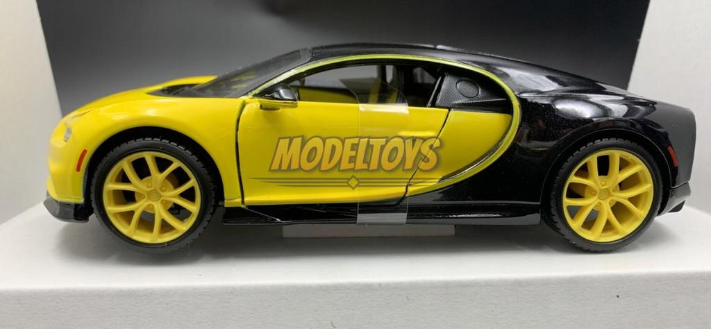 Bugatti Chiron Gelb 1:24 Maisto Modell 31514