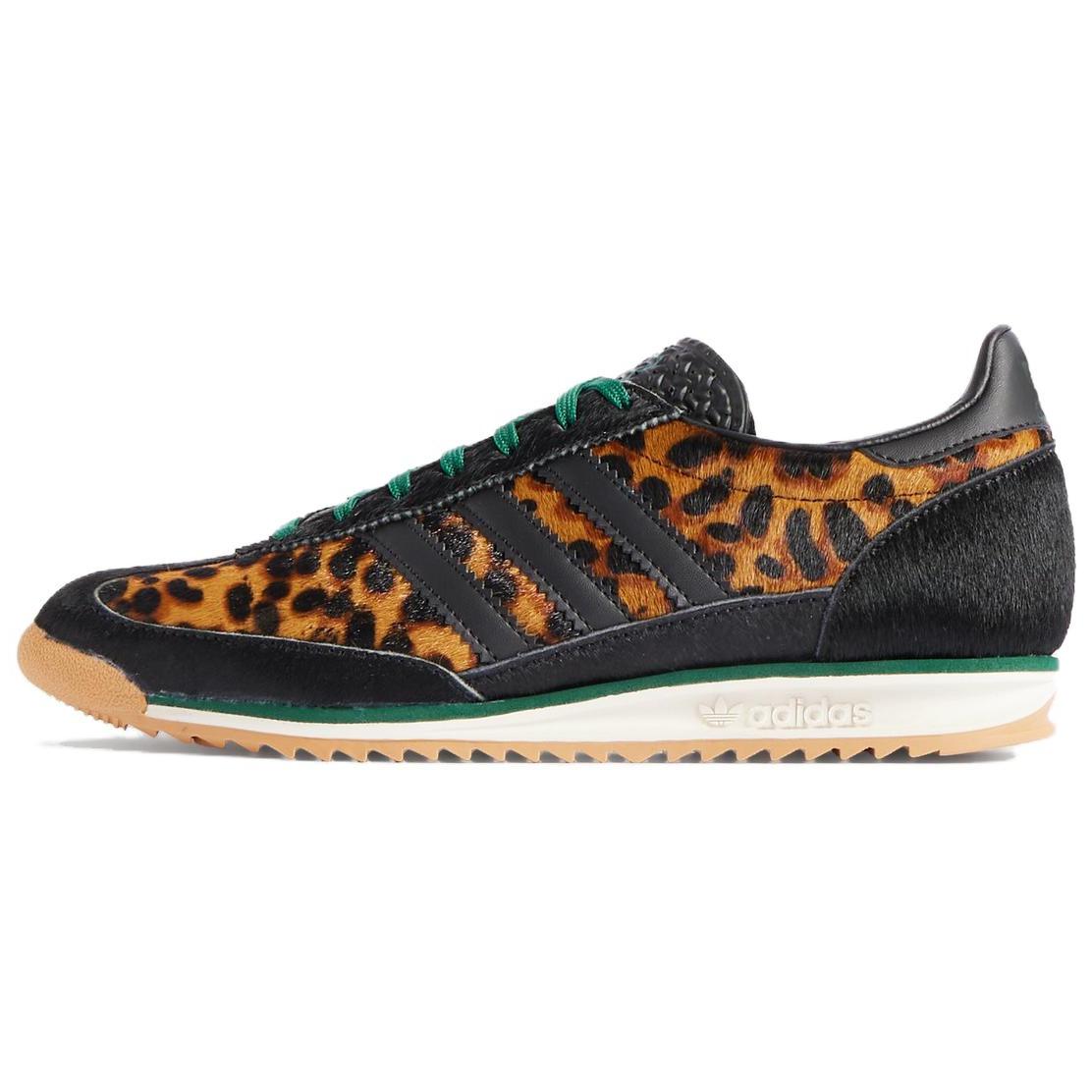 

Adidas Originals Sl 72 Og Leopard Print Collegiate Green Women s 38.5