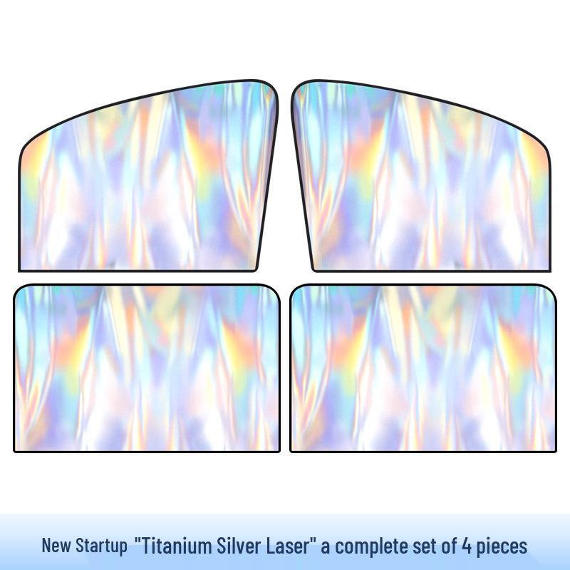 Car Magnetic Sunshade: Interior Insulation and Blackout Curtain for Windows