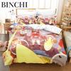 3D Print Cartoon Bedding Set Genshin Impact Game 3d Duvet Cover Set Comforter Bed Linen For Boy Decor Bedclothes