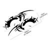 Car Sticker Large Flame Pattern Decal Side Body Door Rear Wheel Decor Cool Style Waterproof Auto DIY Exterior Decor Accessories