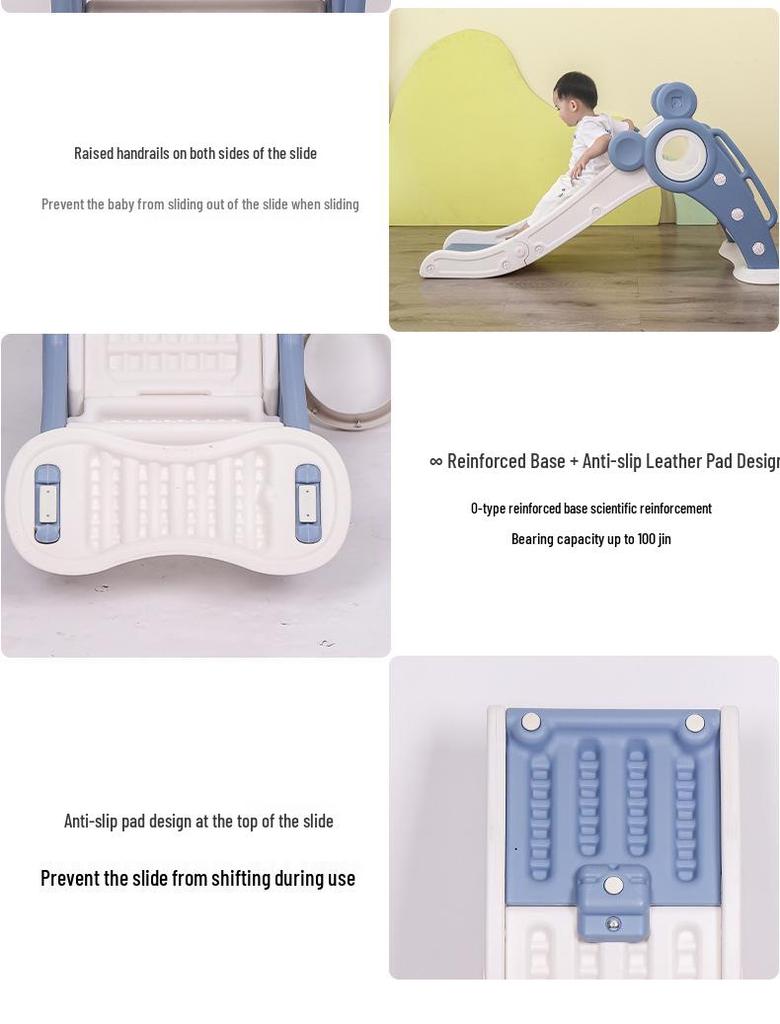 Foldable Indoor Baby Slide for Kindergarten