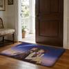 Anime Yyour Nname Hot Floor Mat Soft Flannel Absorbent Mat Non-Slip Rug Home Bedroom Bathroom