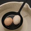 Heat-resistant Iron Wok Spatula Wood Long Handle Strainer Spoon Frying Scoop  Chinese Restaurant