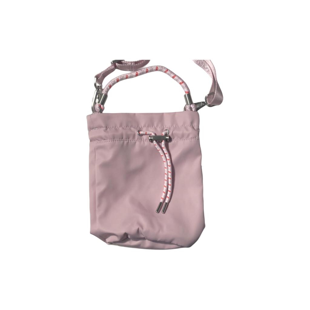 New Converse Satin Bucket Bag Portable Crossbody Bag Shoulder Bag Mini Unisex Pink Purple 10022091-A02
